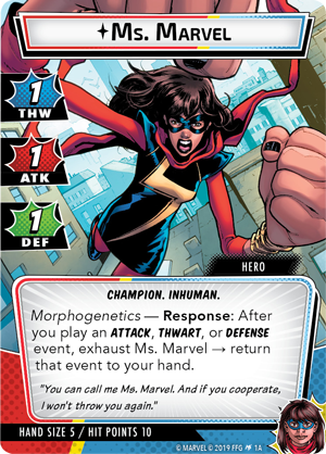 Marvel Champions : The Card Game - Ms. Marvel Hero Pack